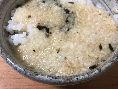 長芋のとろろかけ